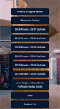 Mobile Screenshot of 3sigmavalue.com